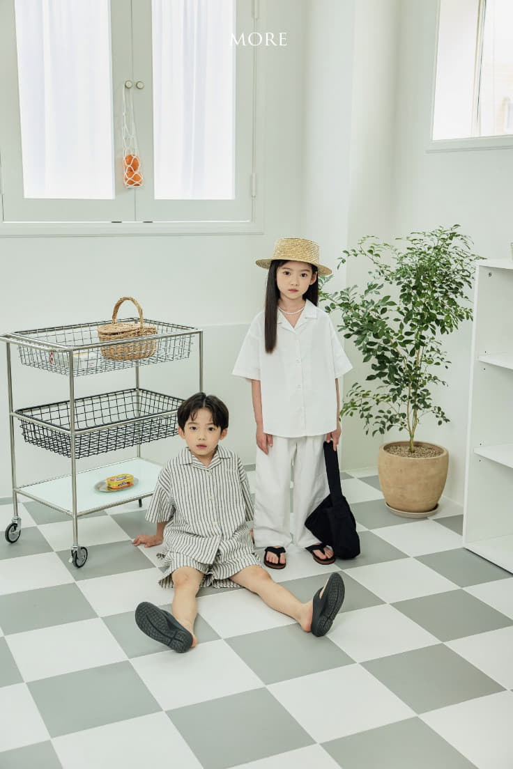 More - Korean Children Fashion - #toddlerclothing - Linen Shirt - 12