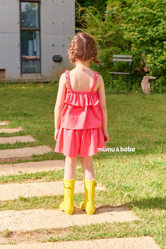 Mumunbaba - Korean Children Fashion - #childofig - Cherry Skirt Pants - 4