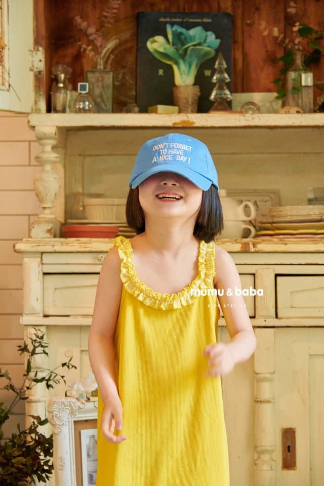 Mumunbaba - Korean Children Fashion - #discoveringself - Frill Sleeveless One-piece