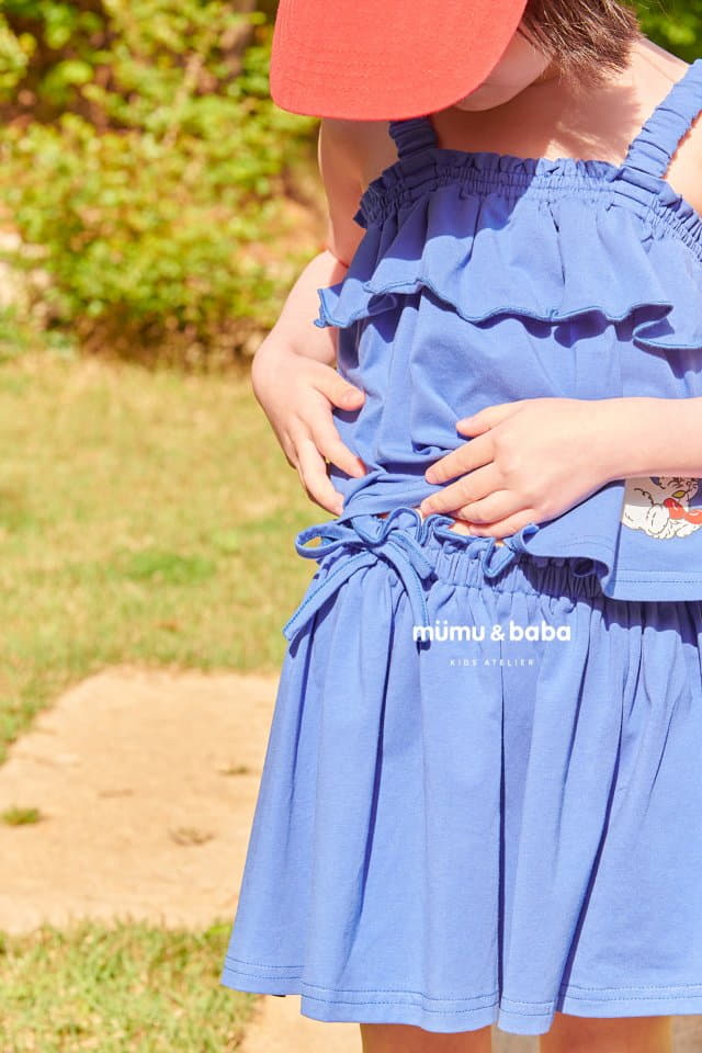 Mumunbaba - Korean Children Fashion - #kidsstore - Cherry Skirt Pants - 9