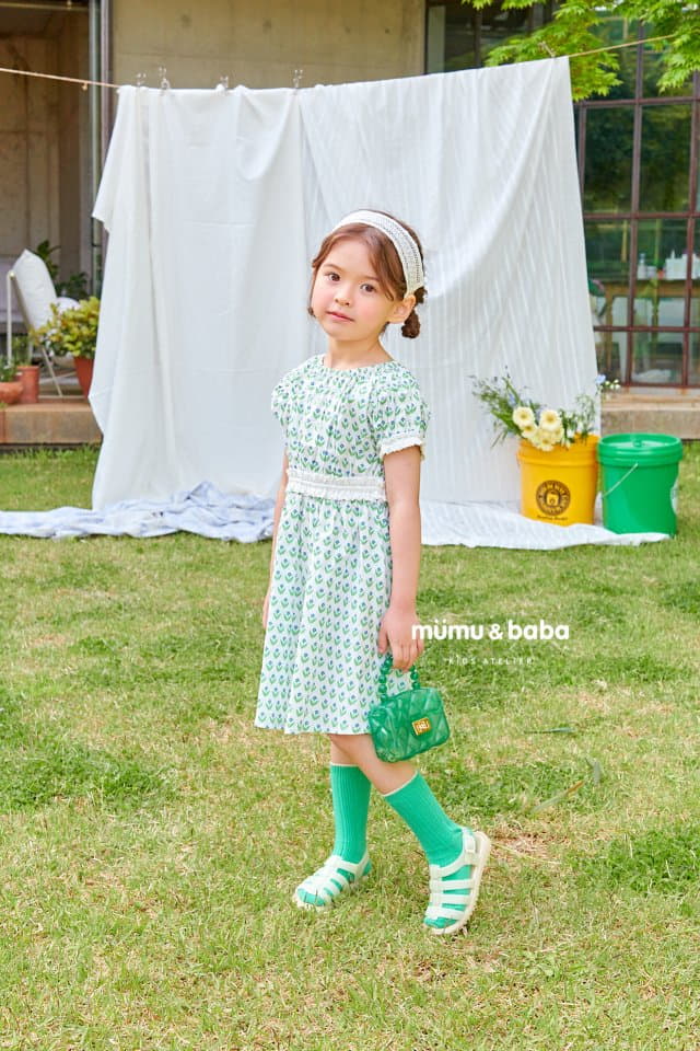 Mumunbaba - Korean Children Fashion - #kidsstore - Vivian One-piece - 5
