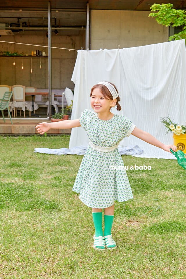 Mumunbaba - Korean Children Fashion - #kidzfashiontrend - Vivian One-piece - 6