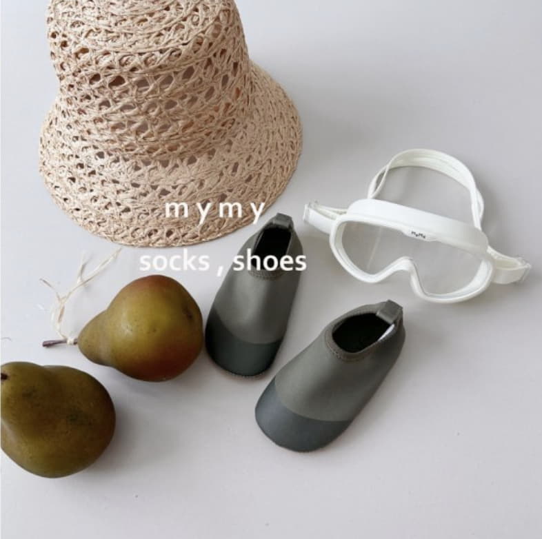 My Socks - Korean Children Fashion - #childofig - Basic Ocean Aqua Shoes - 9