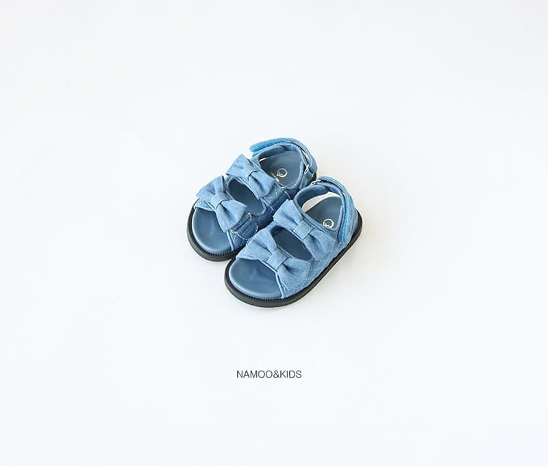 Namoo & Kids - Korean Children Fashion - #Kfashion4kids - Camil Ribbon Belcro Sandals - 5
