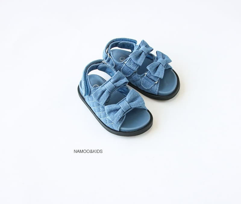 Namoo & Kids - Korean Children Fashion - #kidsstore - Camil Ribbon Belcro Sandals - 3