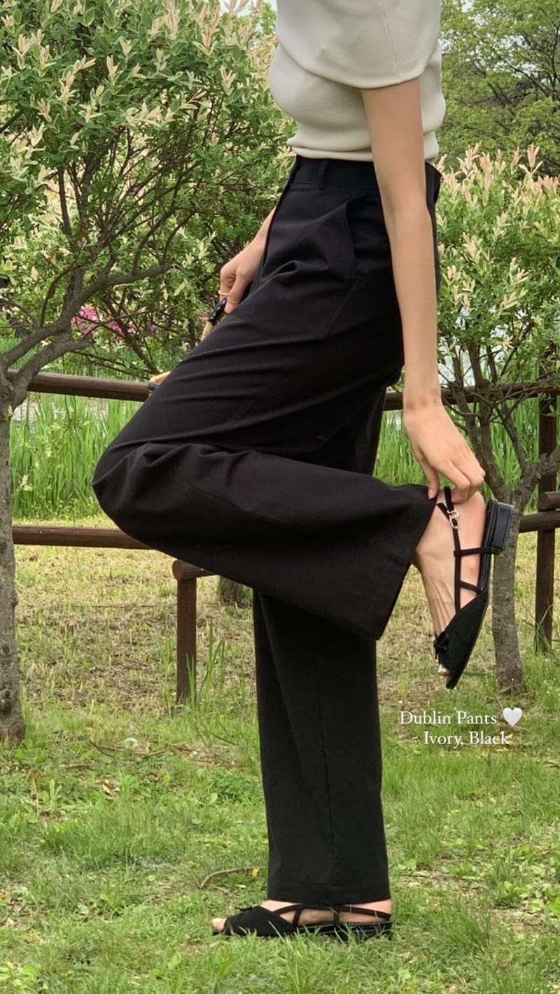 Nan - Korean Women Fashion - #womensfashion - Double Lyn Pants - 4