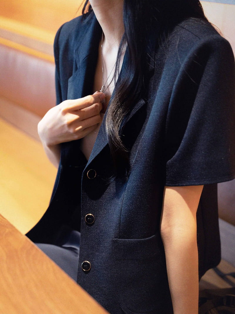 Nan - Korean Women Fashion - #womensfashion - Pesto Jacket - 7