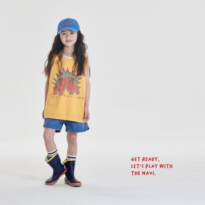 Navi - Korean Children Fashion - #Kfashion4kids - Roller Sleeveless - 3
