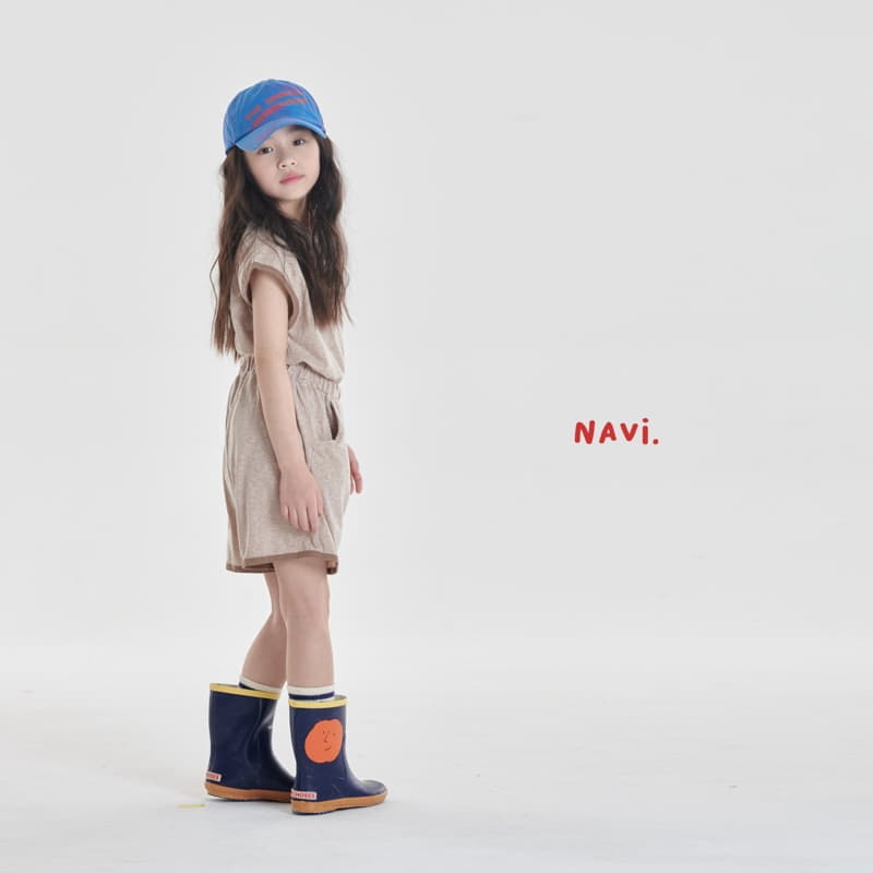 Navi - Korean Children Fashion - #childofig - Nothing Tee - 7