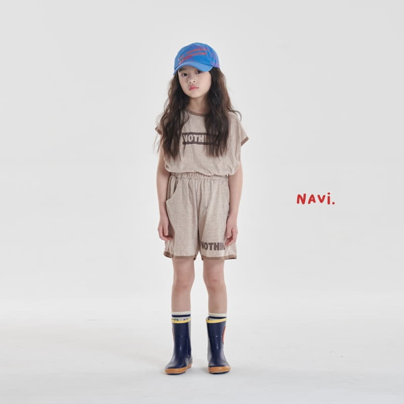 Navi - Korean Children Fashion - #childrensboutique - Nothing Tee - 8