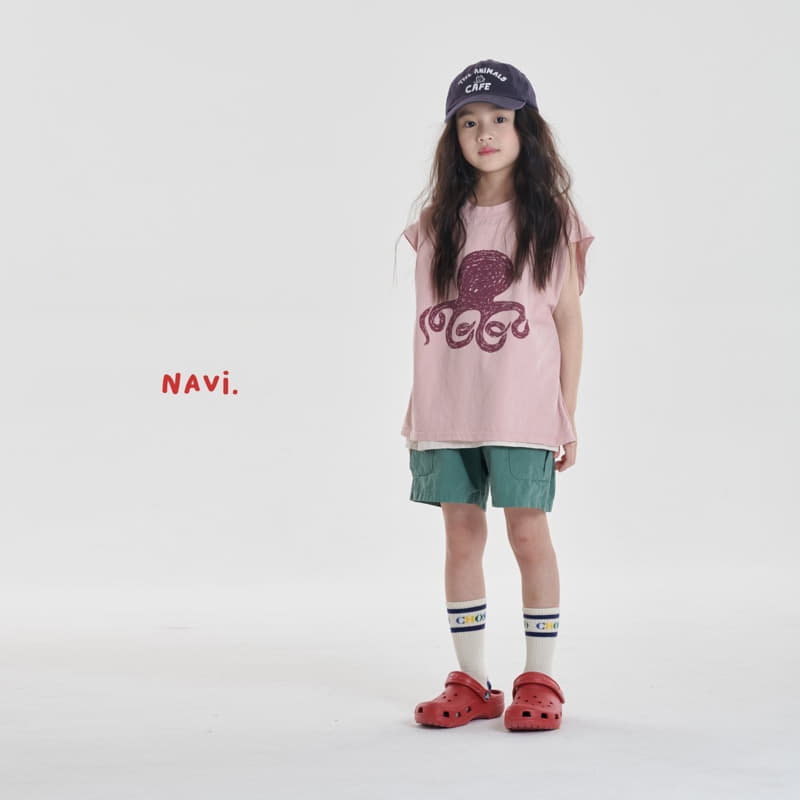 Navi - Korean Children Fashion - #childrensboutique - Octopus Tee - 5