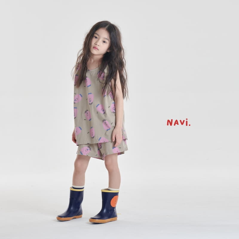 Navi - Korean Children Fashion - #childrensboutique - Hairy Sleeveless - 3