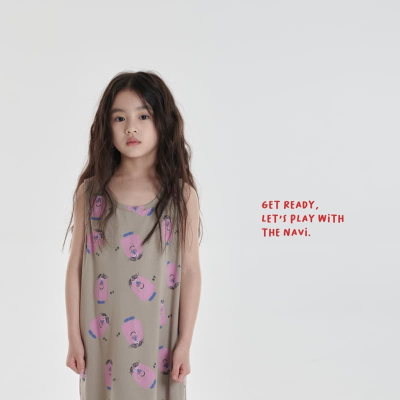 Navi - Korean Children Fashion - #designkidswear - Hairy One-piece - 3