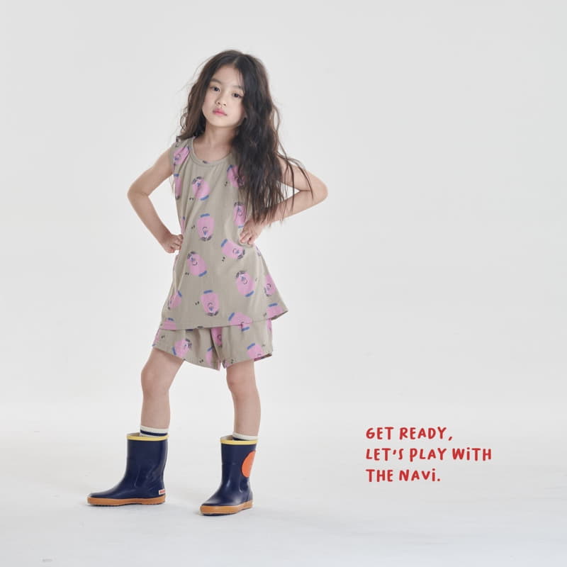 Navi - Korean Children Fashion - #discoveringself - Hairy Sleeveless - 5