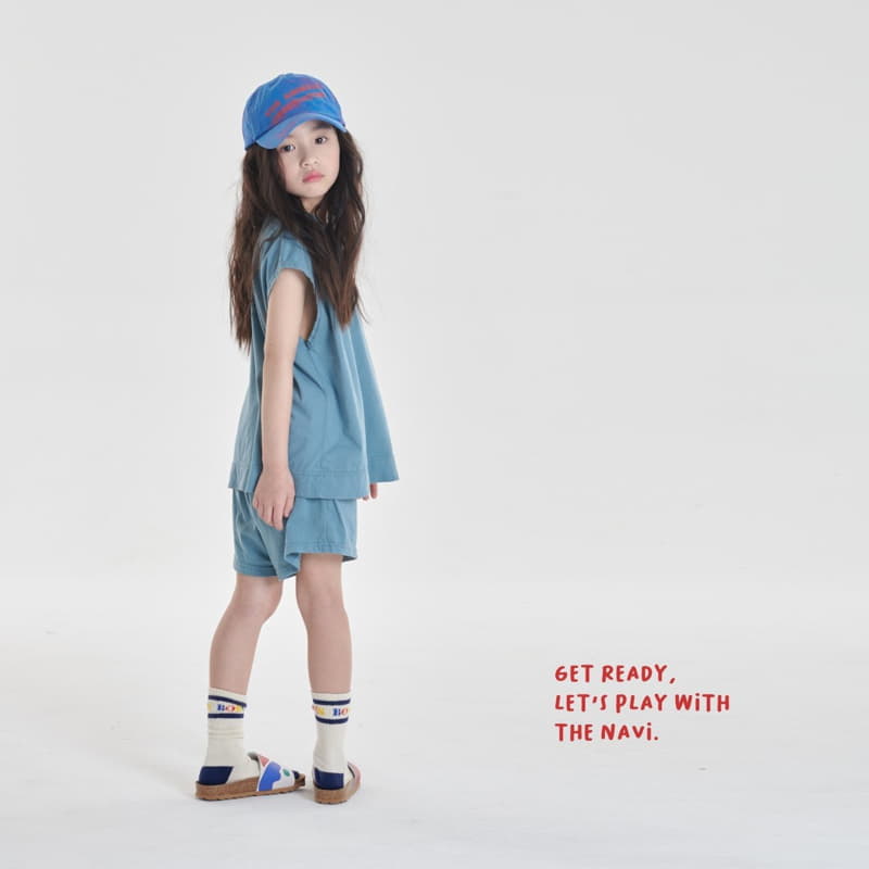 Navi - Korean Children Fashion - #kidsshorts - Craft Shirt - 10