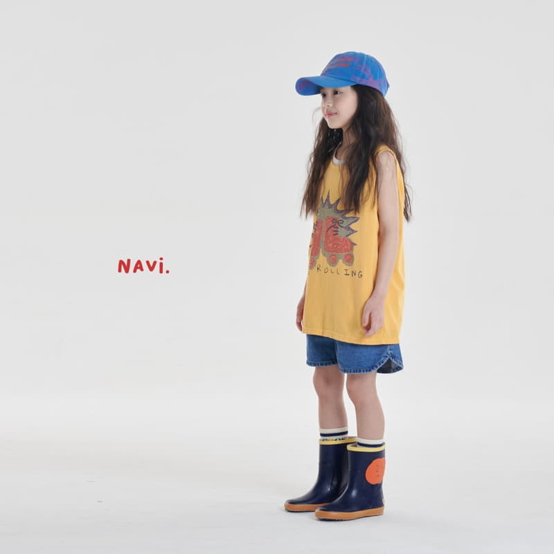 Navi - Korean Children Fashion - #kidsstore - Roller Sleeveless