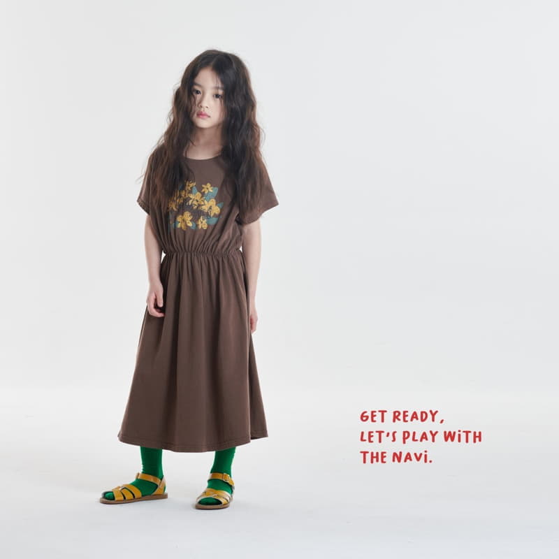 Navi - Korean Children Fashion - #kidzfashiontrend - Flower One-piece - 7