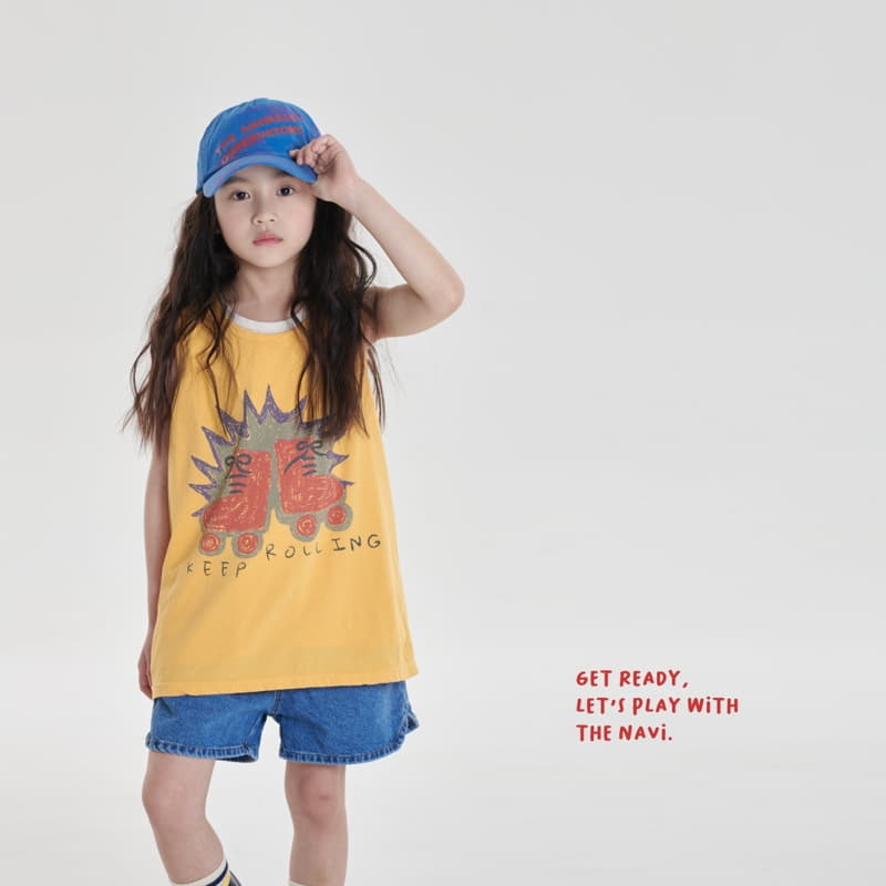 Navi - Korean Children Fashion - #Kfashion4kids - Roller Sleeveless - 4