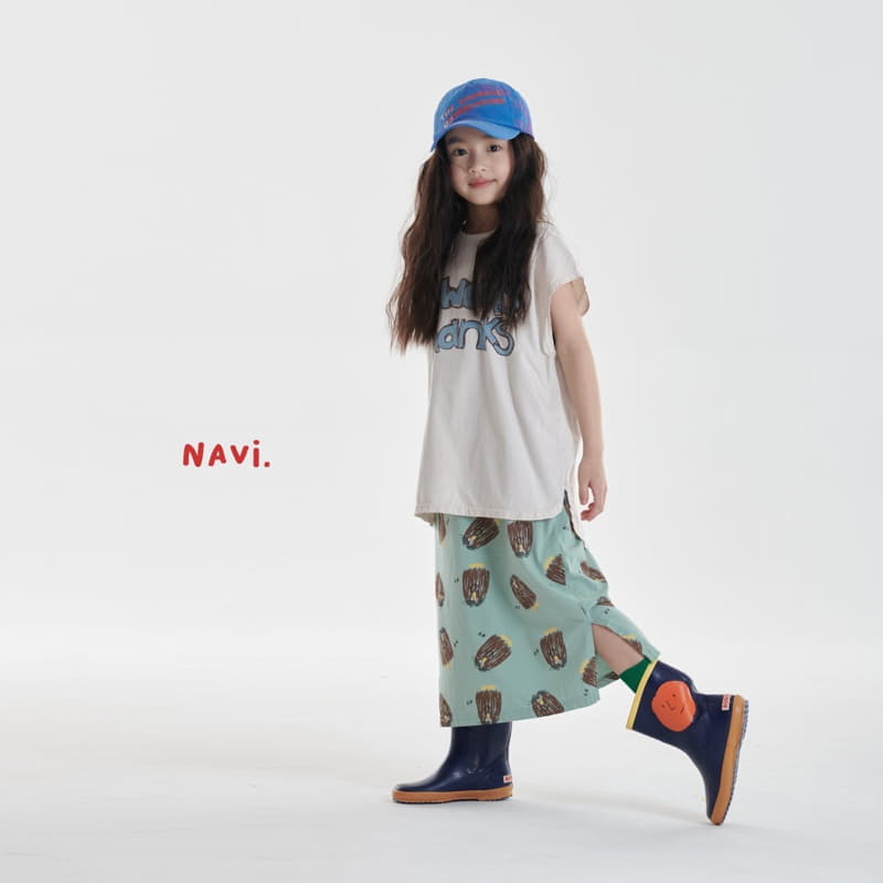 Navi - Korean Children Fashion - #littlefashionista - Thanks Tee - 2