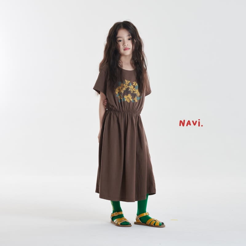 Navi - Korean Children Fashion - #magicofchildhood - Flower One-piece - 10