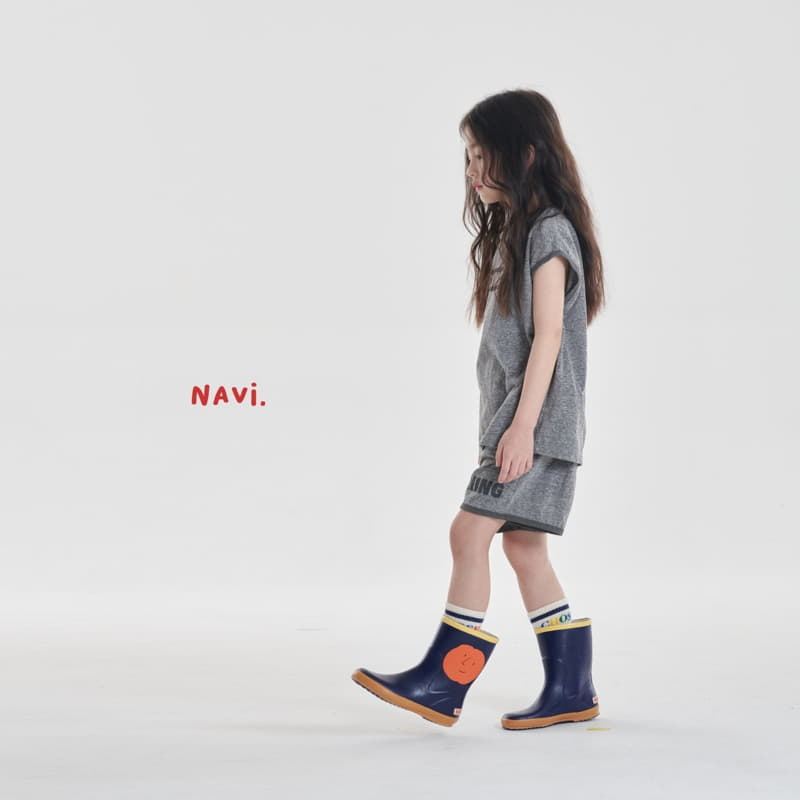 Navi - Korean Children Fashion - #minifashionista - Nothing Tee - 2