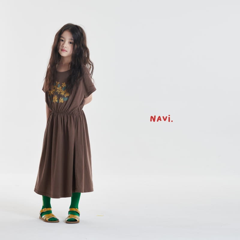 Navi - Korean Children Fashion - #minifashionista - Flower One-piece - 11