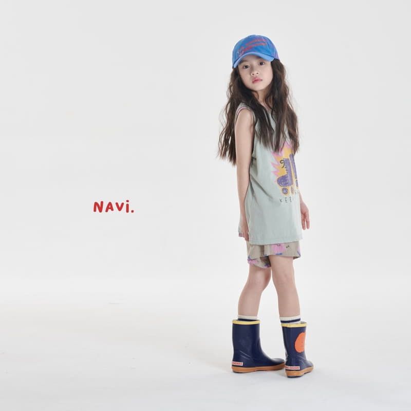 Navi - Korean Children Fashion - #prettylittlegirls - Roller Sleeveless - 7