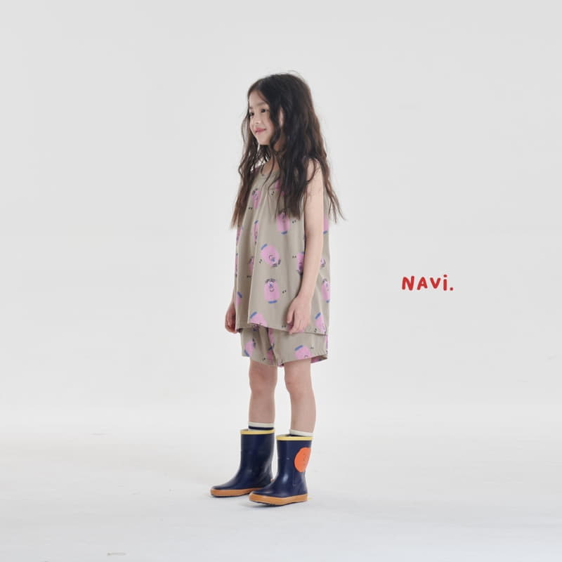 Navi - Korean Children Fashion - #stylishchildhood - Hairy Sleeveless