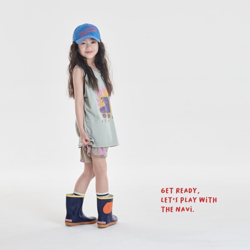 Navi - Korean Children Fashion - #todddlerfashion - Roller Sleeveless - 8