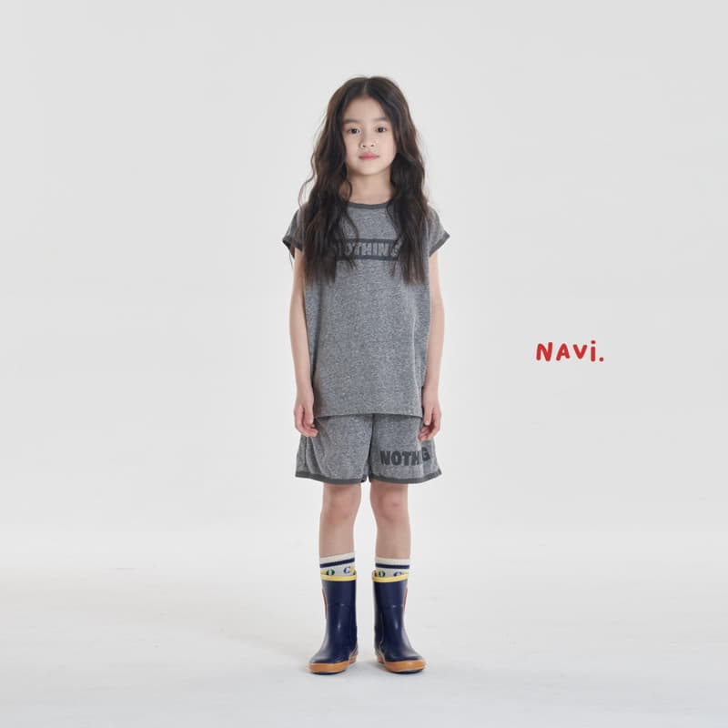 Navi - Korean Children Fashion - #todddlerfashion - Nothing Shorts - 5