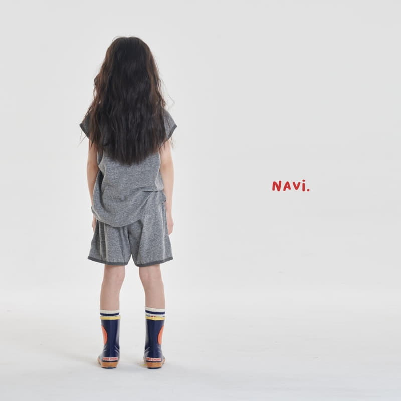 Navi - Korean Children Fashion - #prettylittlegirls - Nothing Tee - 4