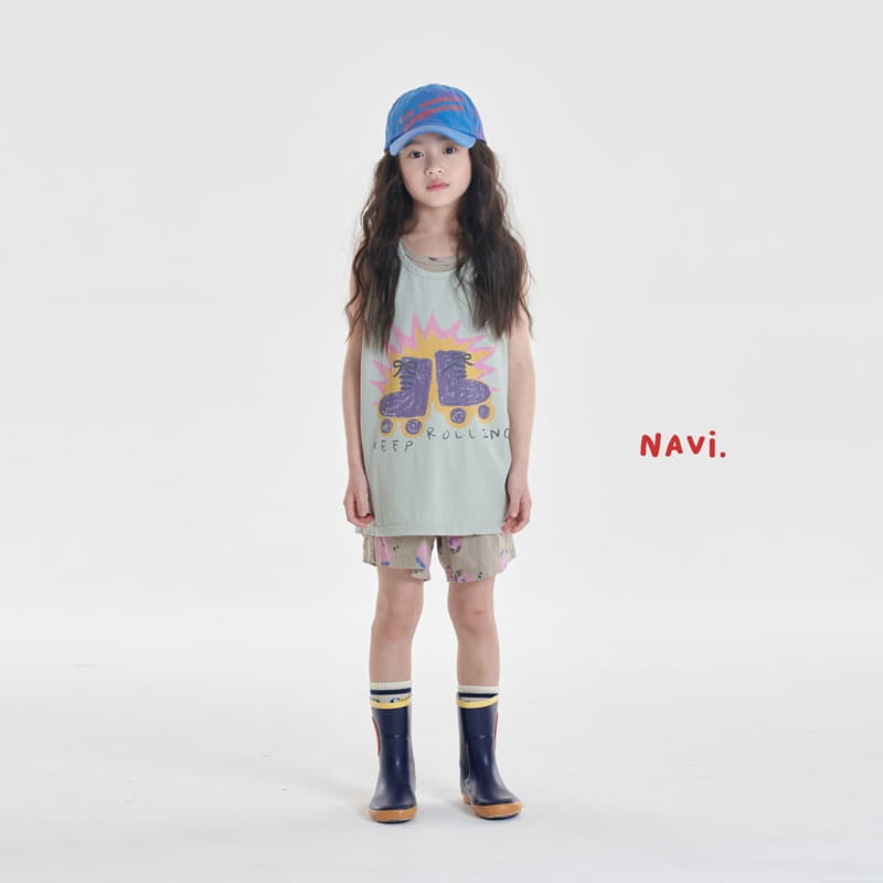 Navi - Korean Children Fashion - #toddlerclothing - Roller Sleeveless - 9