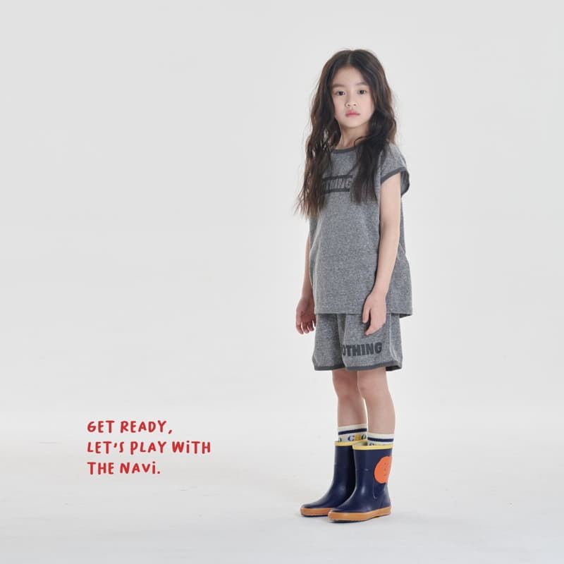 Navi - Korean Children Fashion - #toddlerclothing - Nothing Shorts - 6