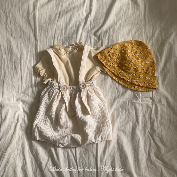 Night Bebe - Korean Baby Fashion - #babygirlfashion - Herb Bucket Hat - 7