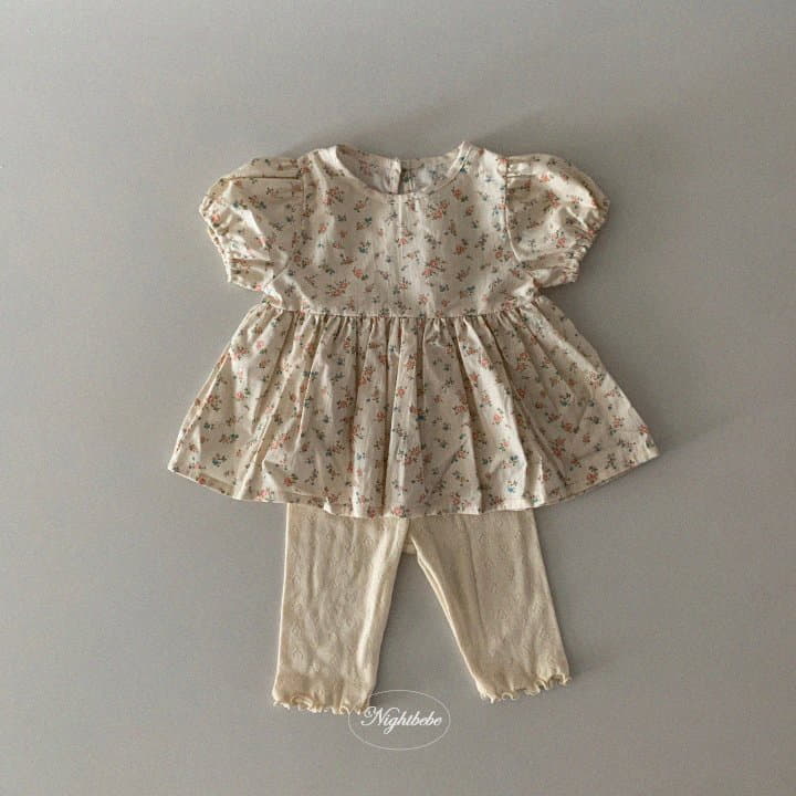 Night Bebe - Korean Baby Fashion - #babygirlfashion - Cellin Blouse - 4