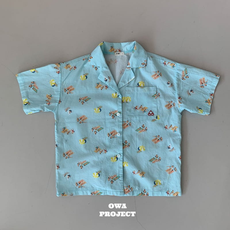O Wa - Korean Children Fashion - #Kfashion4kids - Pocket Shirt