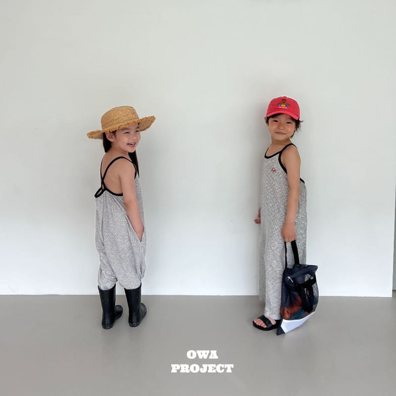 O Wa - Korean Children Fashion - #kidsshorts - Long Jumpsuit - 3