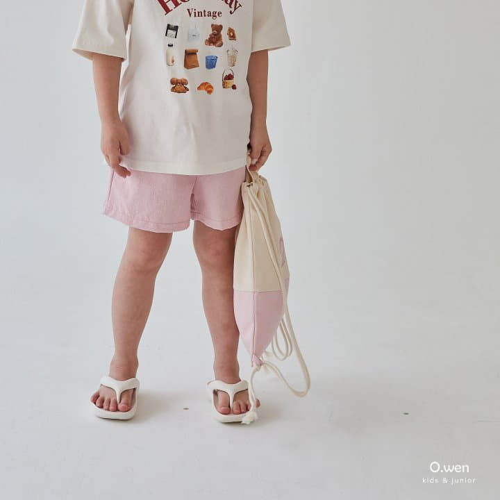 O Wen - Korean Children Fashion - #Kfashion4kids - Pico Pigment Shorts - 6