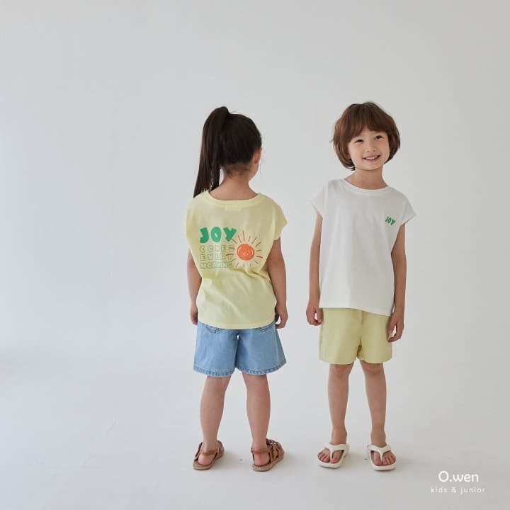 O Wen - Korean Children Fashion - #Kfashion4kids - Joy Sleeveless Tee - 5