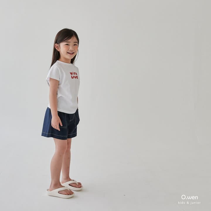 O Wen - Korean Children Fashion - #designkidswear - Love Tee - 9