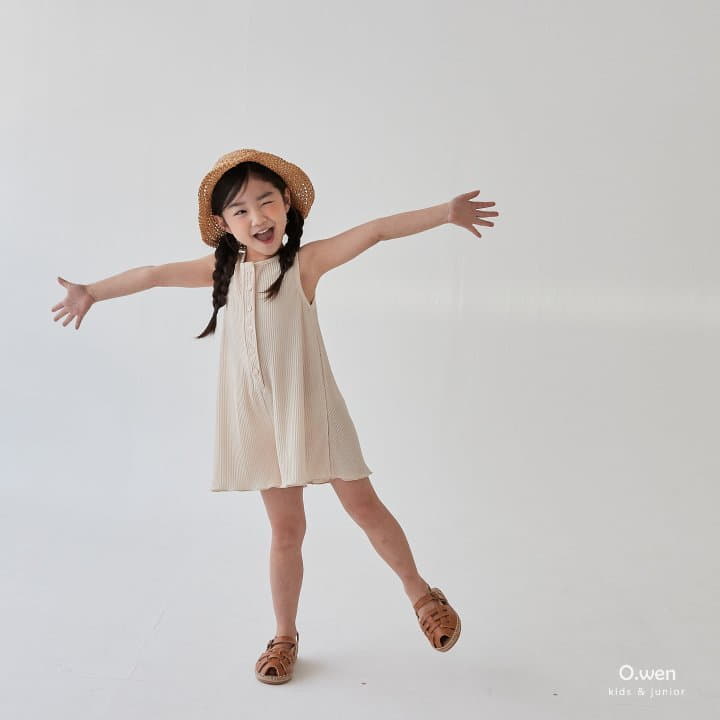 O Wen - Korean Children Fashion - #designkidswear - Pleats Jumpsuit - 7