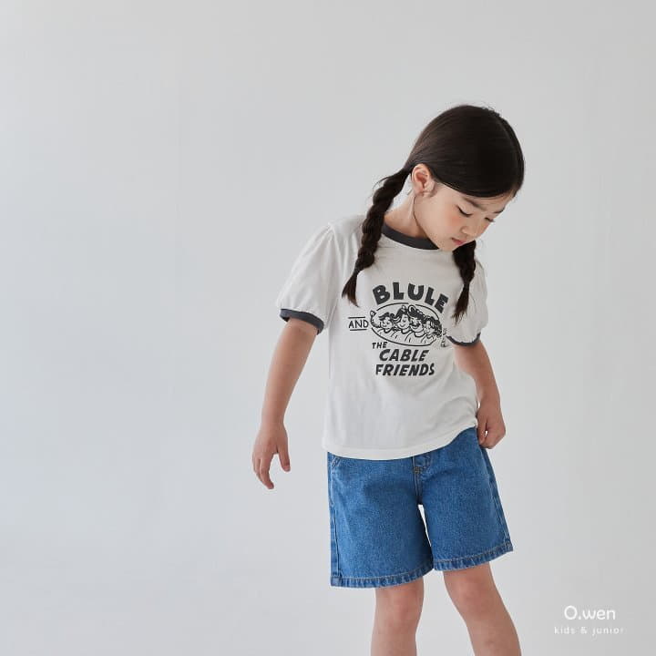 O Wen - Korean Children Fashion - #discoveringself - Roy Denim Shorts - 12