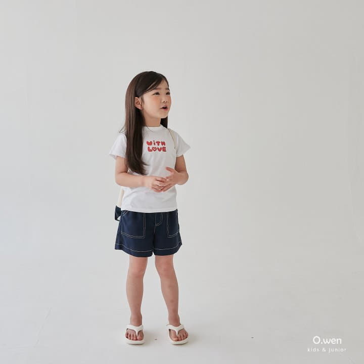 O Wen - Korean Children Fashion - #discoveringself - Love Tee - 10