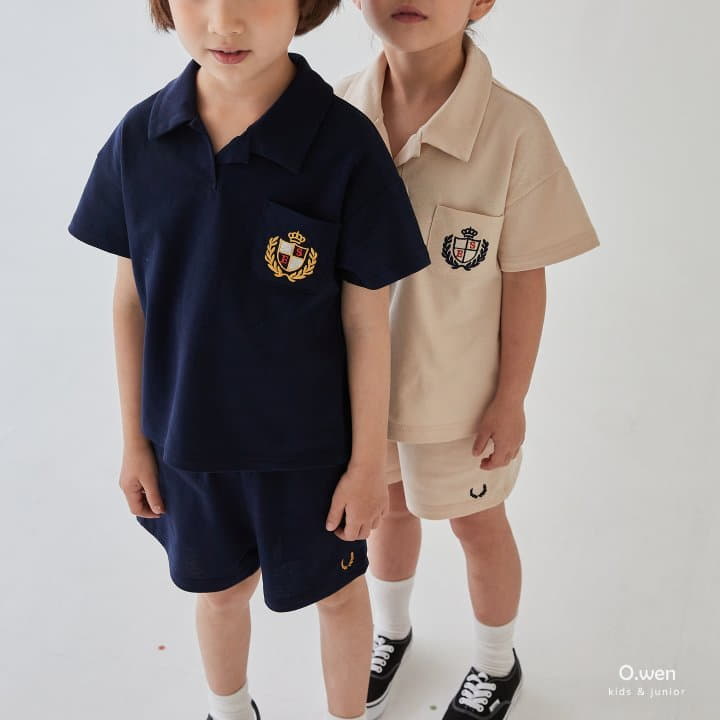 O Wen - Korean Children Fashion - #discoveringself - Ivy League Top Bottom Set - 7