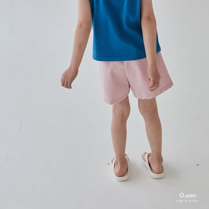 O Wen - Korean Children Fashion - #fashionkids - Pico Pigment Shorts - 2