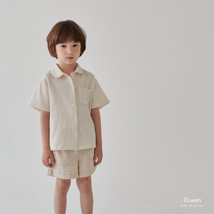 O Wen - Korean Children Fashion - #kidsshorts - Tomi Shirt - 3