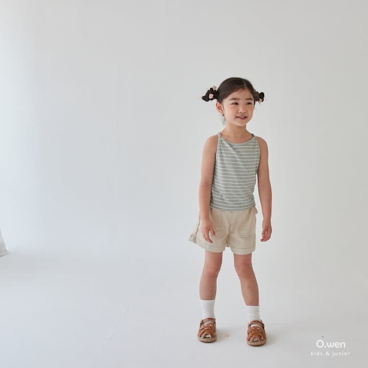 O Wen - Korean Children Fashion - #kidsshorts - Muse Wholter Neck Sleeveless - 11