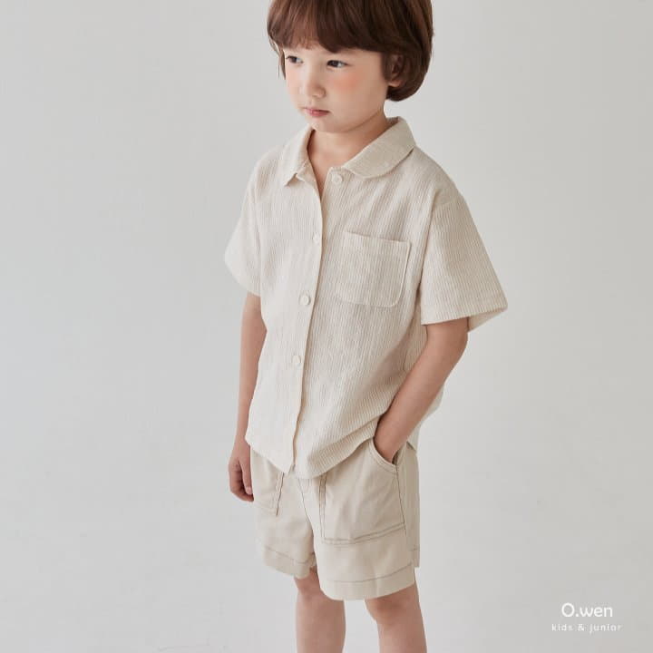 O Wen - Korean Children Fashion - #kidsshorts - Tomi Shirt - 4