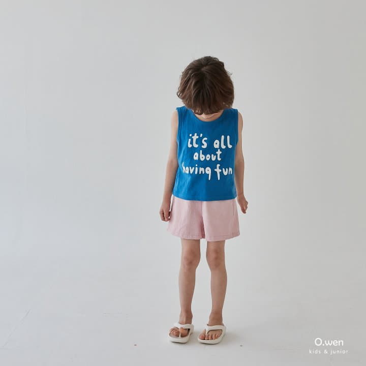 O Wen - Korean Children Fashion - #kidsshorts - Pico Pigment Shorts - 4