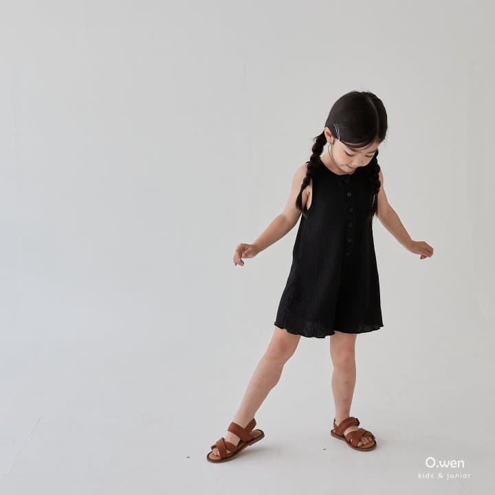 O Wen - Korean Children Fashion - #kidzfashiontrend - Pleats Jumpsuit - 12